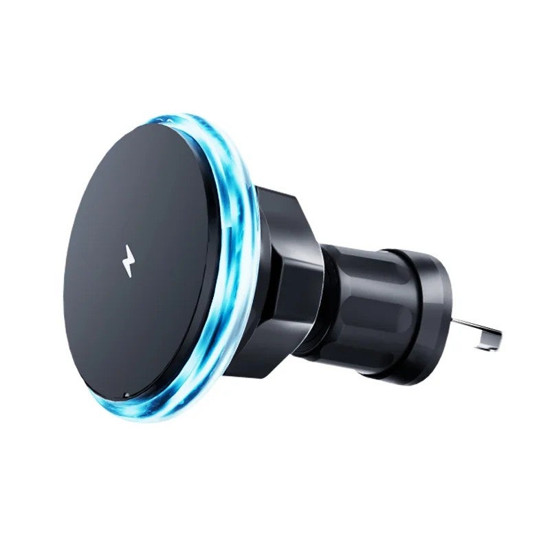 Bluejw 15W Magnetic Wireless Car Charger Mount - M6 Compatible Fast Charging Phone Holder Stand for Automobile Air Vent - iPhone & Android - Image 2